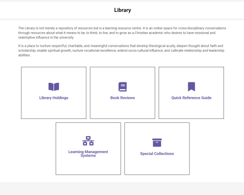 Library Screen shot 1